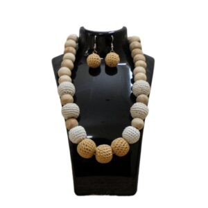 The Terra Set    Crochet & Wooden Beads