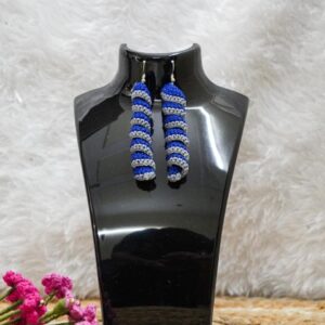 Luna Crochet Hoop Earrings