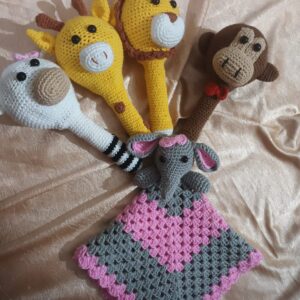 Giraffe Elephant Rabbit Lion (Giggles the Giraffe)